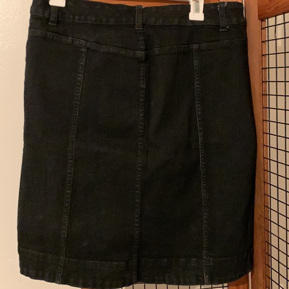 Chaps Jean skirt - Picture 4 of 5